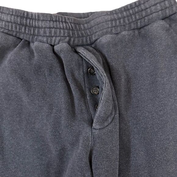 Coach ~ Grey Lounge Pants ~ Made in Italy ~ interior drawstring ~ button fly~ XS - Picture 5 of 12